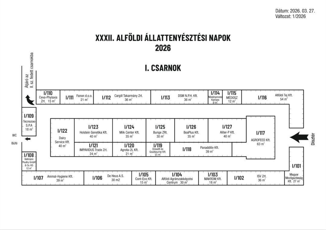 I. csarnok terkep 2026_2